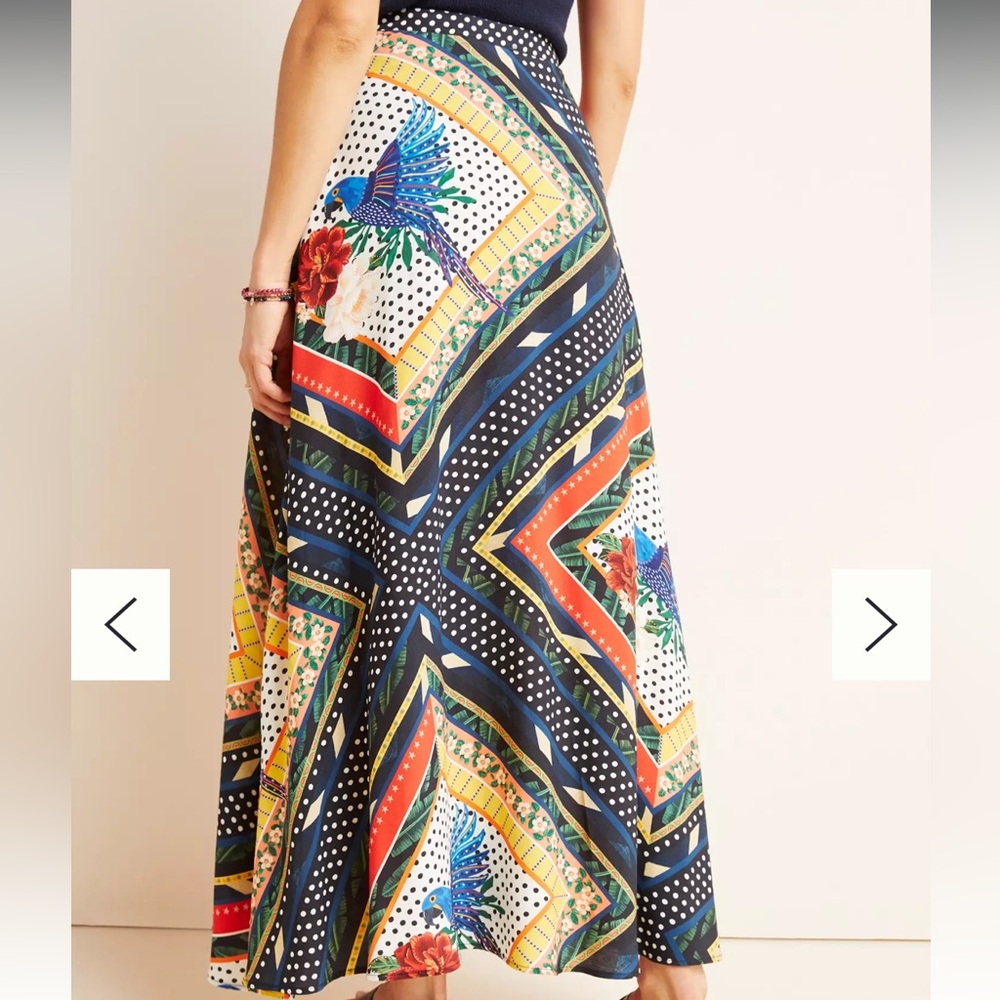 Farm Rio Vieques Maxi Skirt - Picture 2 of 4
